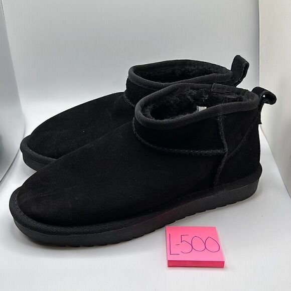 CUSHIONAIRE Women's pull on boot 8.5 BLACK - Picture 3 of 7